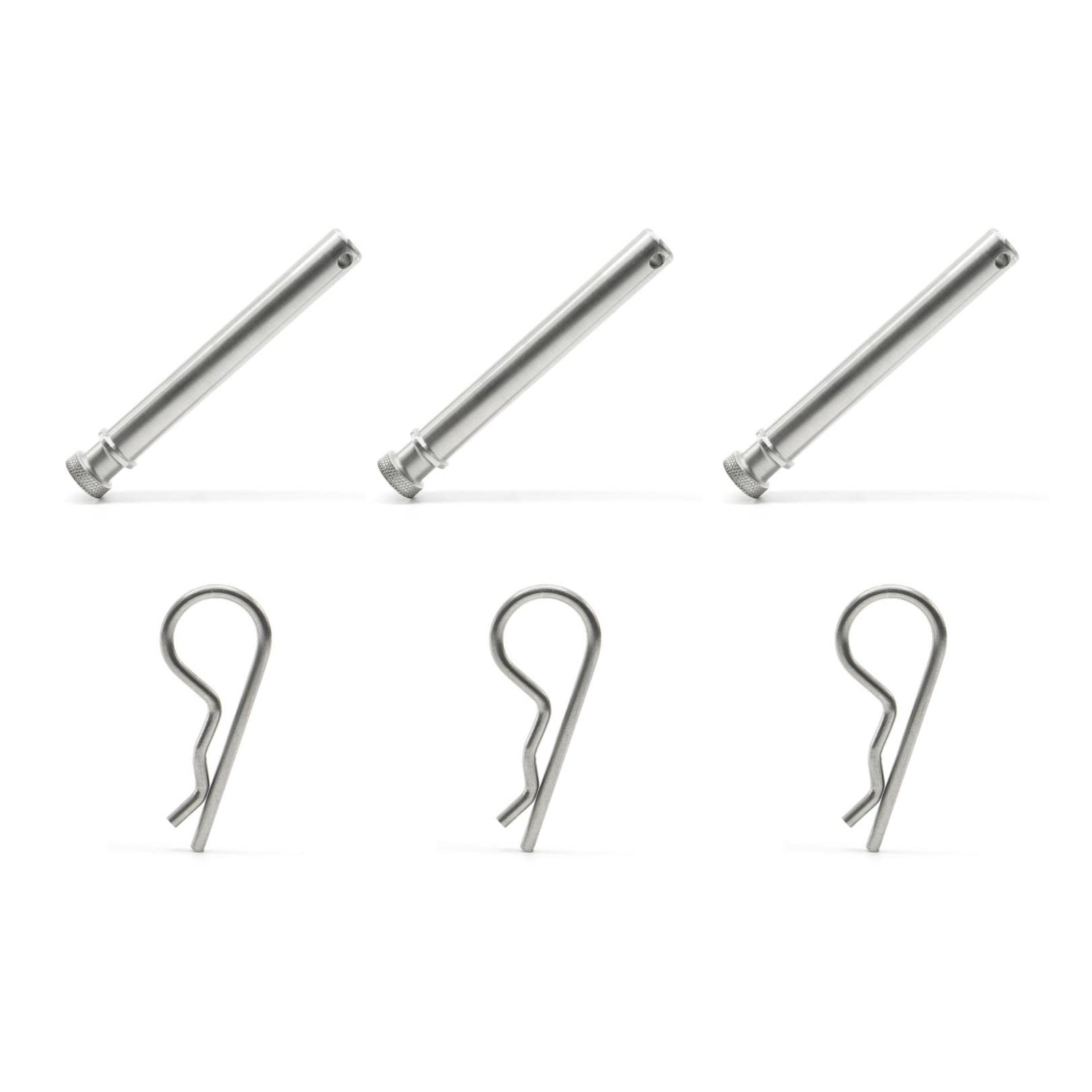 Rxl Ruggedxl Ts35010 Stainless Steel Replacement Hitch Pins Clips For Bw 2 2.5
