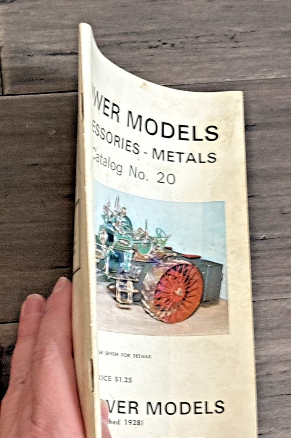 Coles Power Models Catalog No 20 Model Engineering Steam Engine Parts 1966