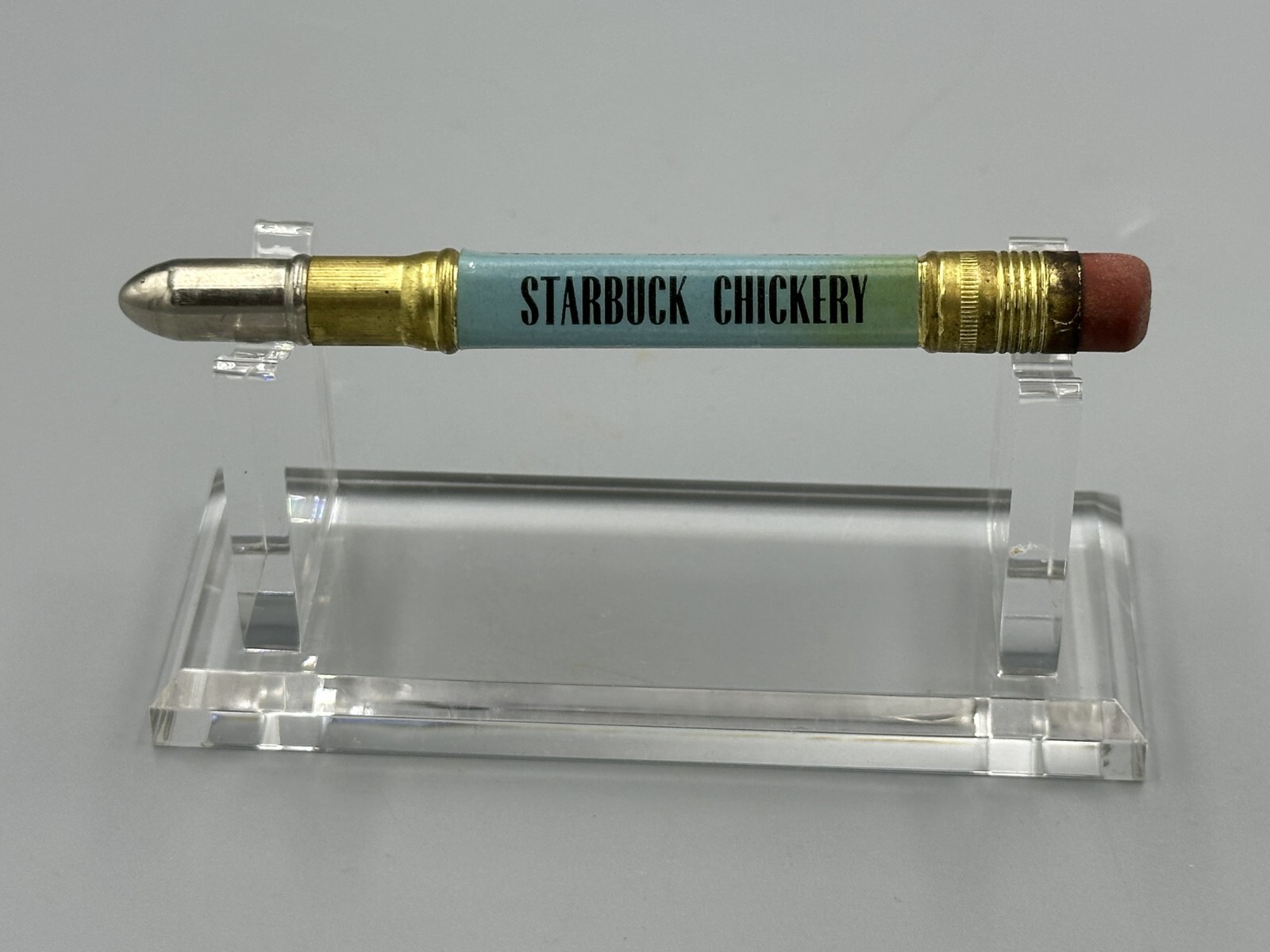 Vintage BABY CHICKS Advertising BULLET PENCIL Minnesota TYLER & STARBUCK