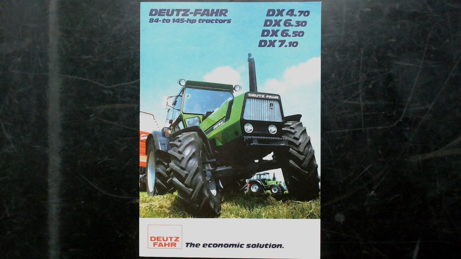 Deutz-Fahr Agricultural Brochure DX Series Tractors Vintage Collectible