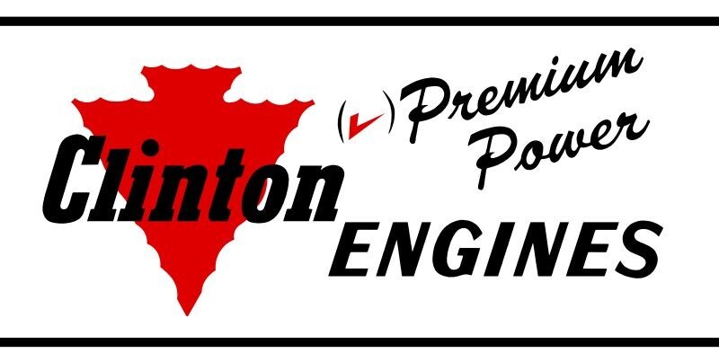 Clinton Premium Power Engines NEW Sign 18×36&Prime; USA STEEL XL Size