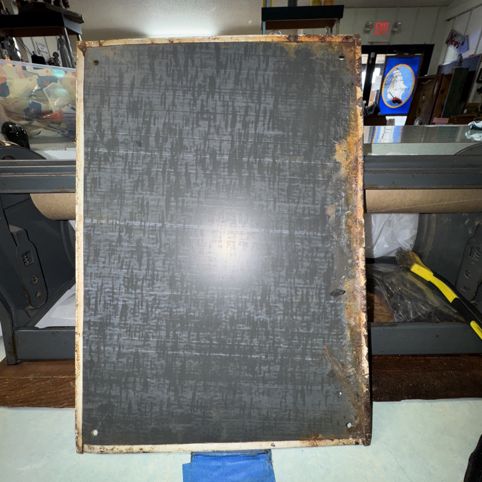 Member eastern artificial insemination cooperative painted tin sign