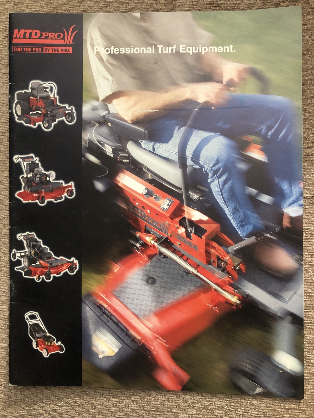 MTD Pro – professional turf equipment Brochure 11/1998 – Very Good Condition (E2