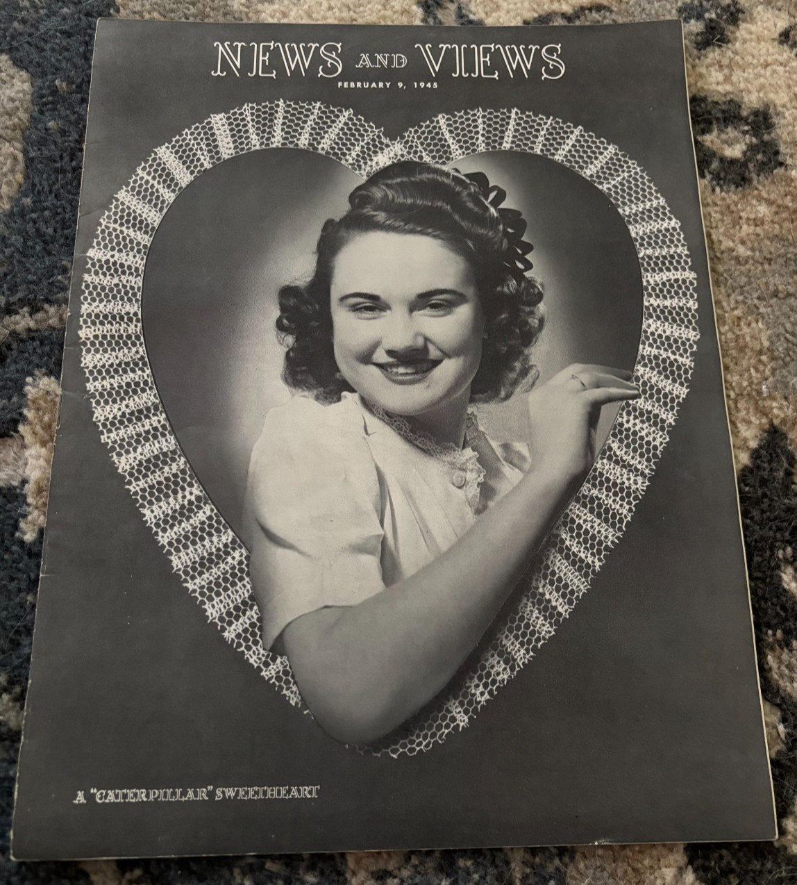 Caterpillar CAT News & Views February 9, 1945 Brochure DCPA25