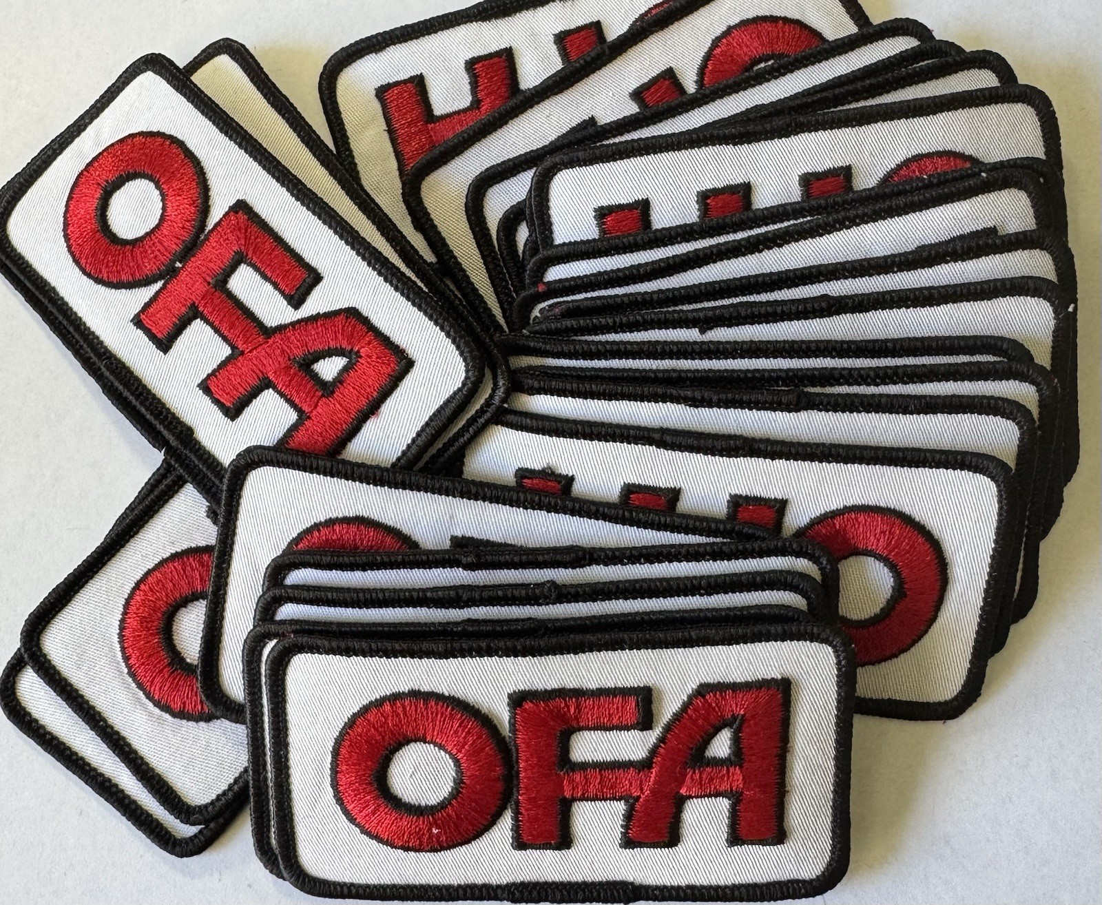 Vintage Lot Of 25 OFA Ontario Federation Agriculture Logo Patch Canada Farmers