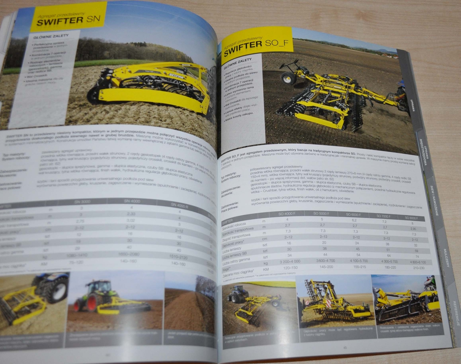 2015 Bednar Farm Agricultural Machinery Brochure Prospekt 90p