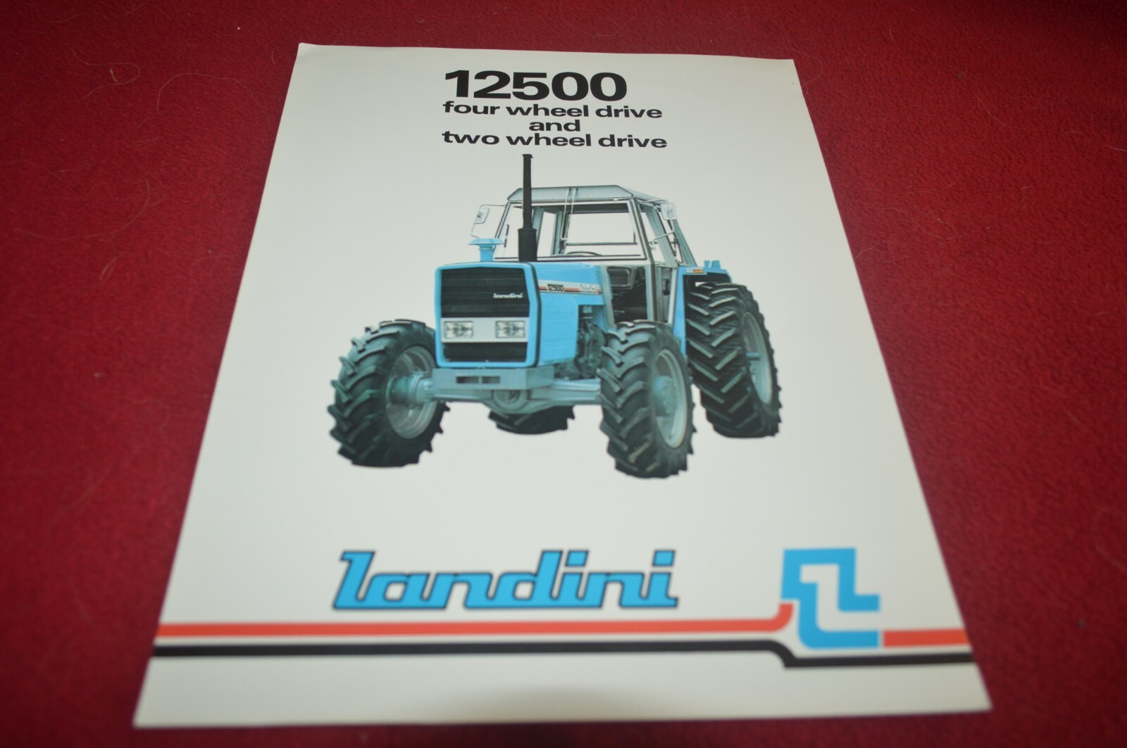Landini 12500 Tractor Dealer&rsquo;s Brochure FCCA