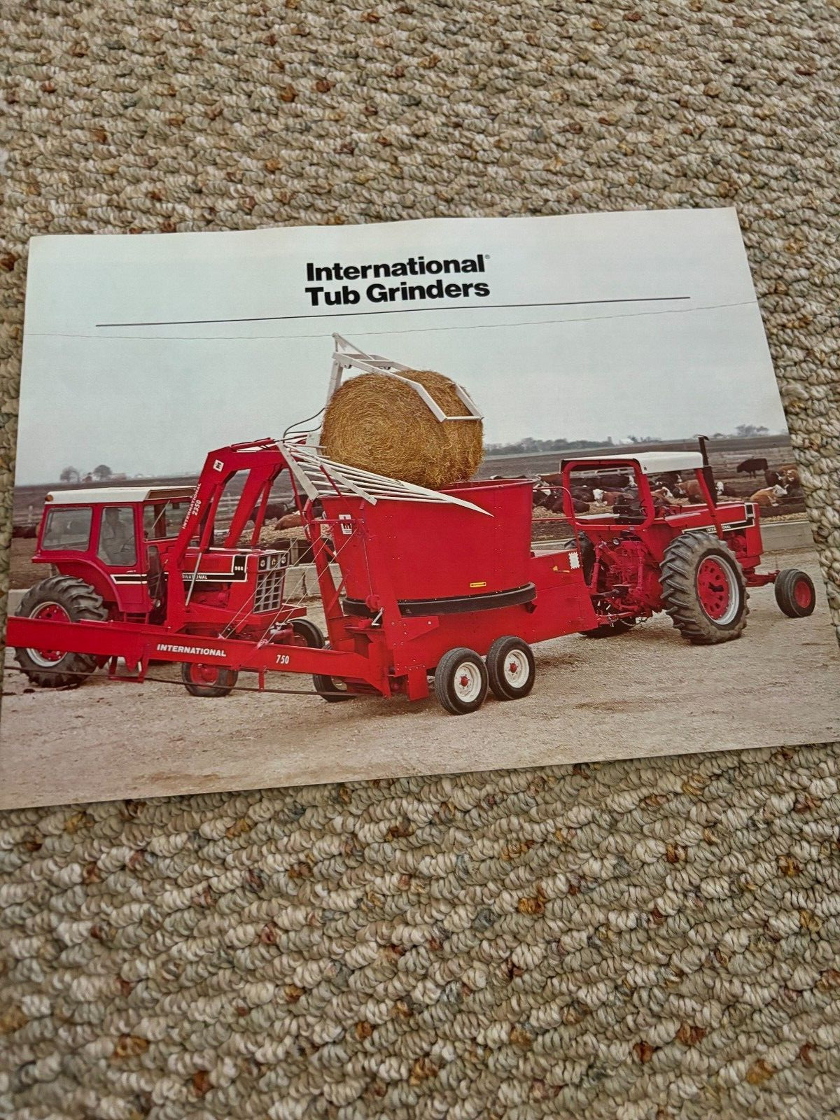 International Harvester Tub Grinder For 1976 Brochure FCCA24