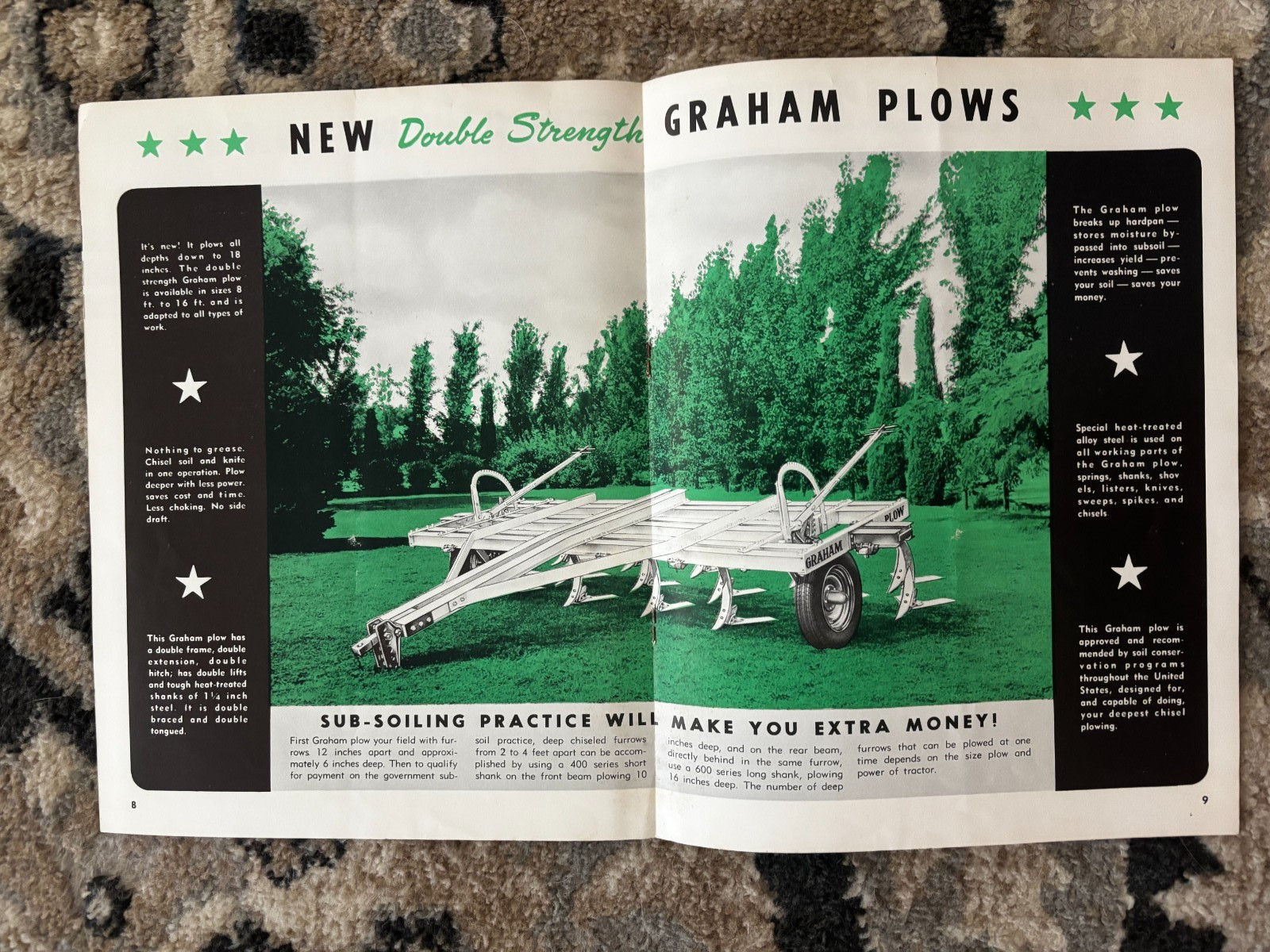 Graham Plow Buyers Guide For 1946 Brochure DCPA26