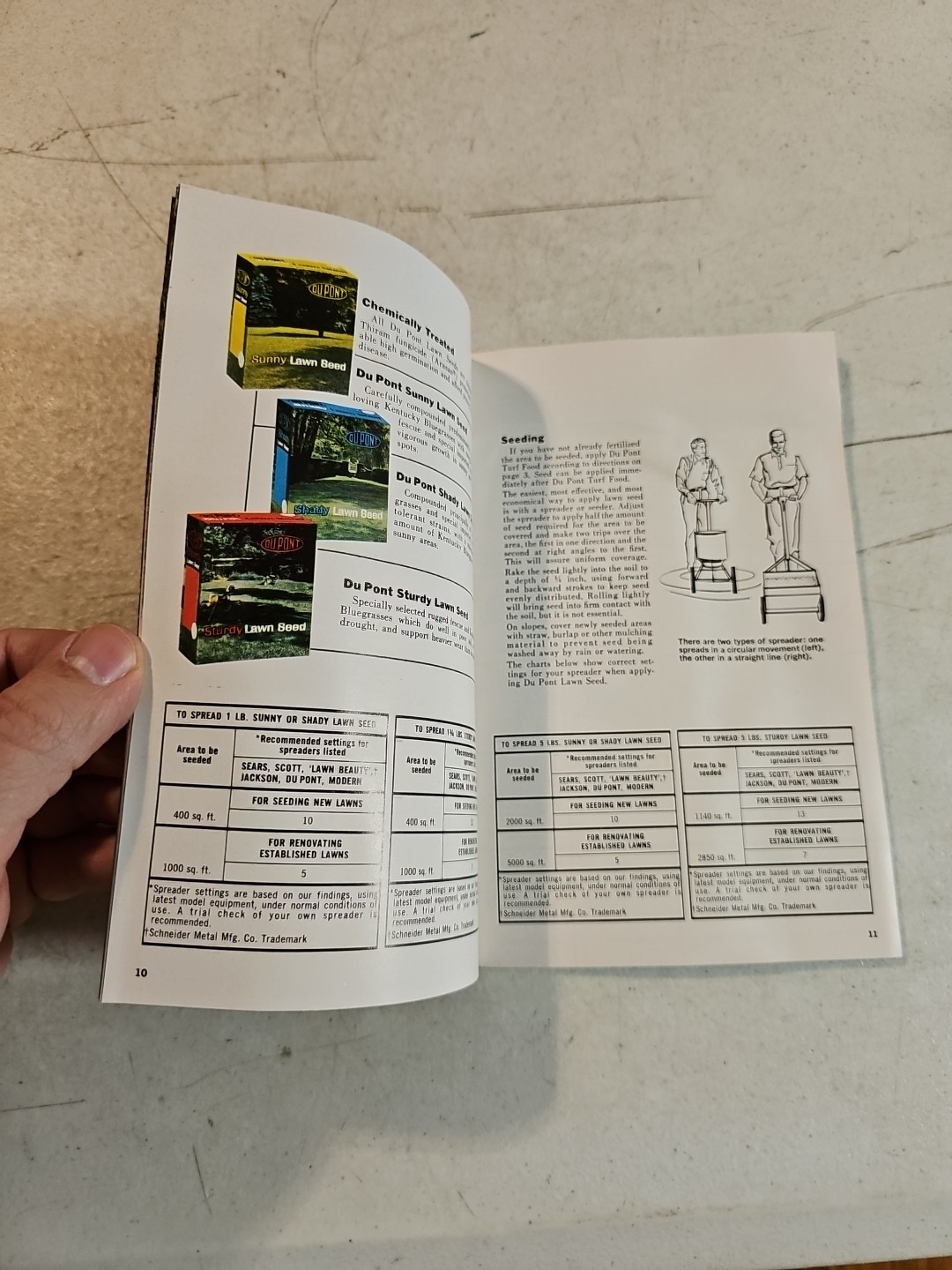 Vintage 1963 Dupont Lawn and Garden Guide. Agricultural Brochure