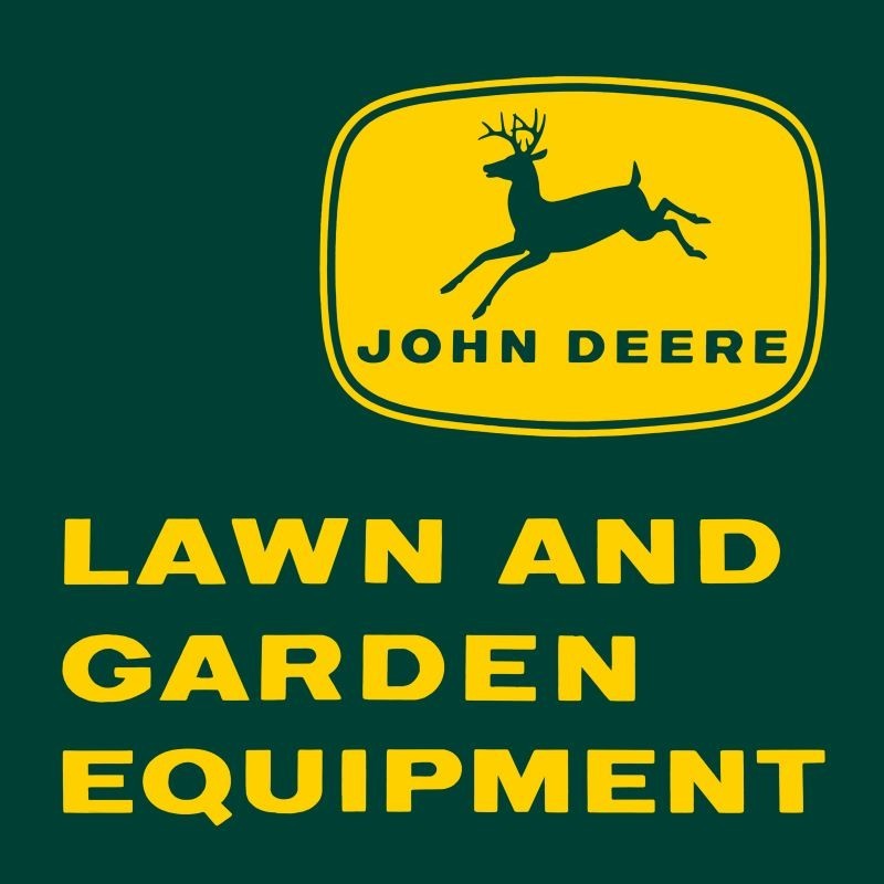 John Deere Lawn & Garden Equipment NEW Metal Sign: 12×12&Prime; Square, Ships Free