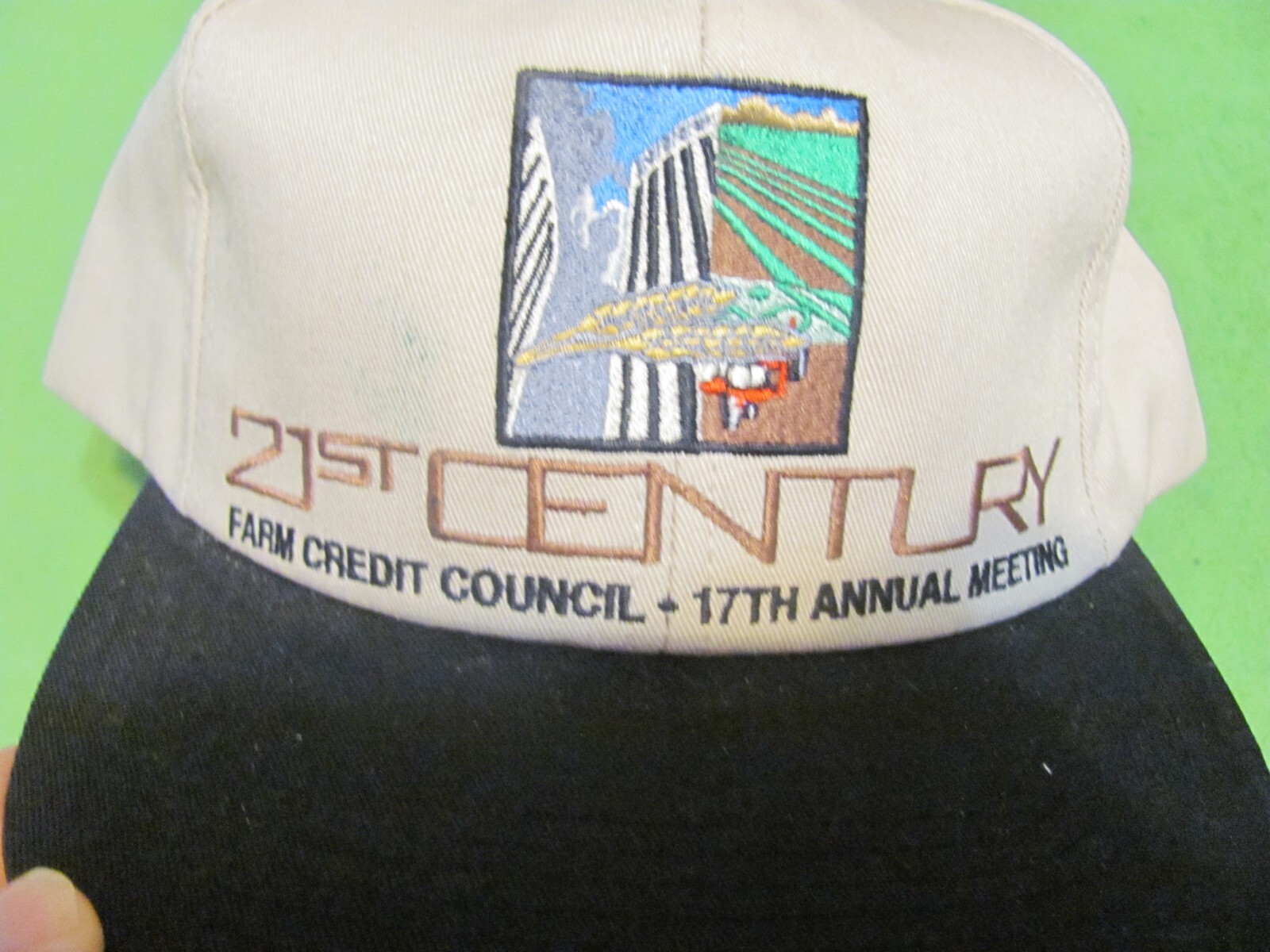 Vintage 21ST CENTURY FARM CREDIT COUNCIL-17TH ANNUAL MEETING Snapback Hat/Cap