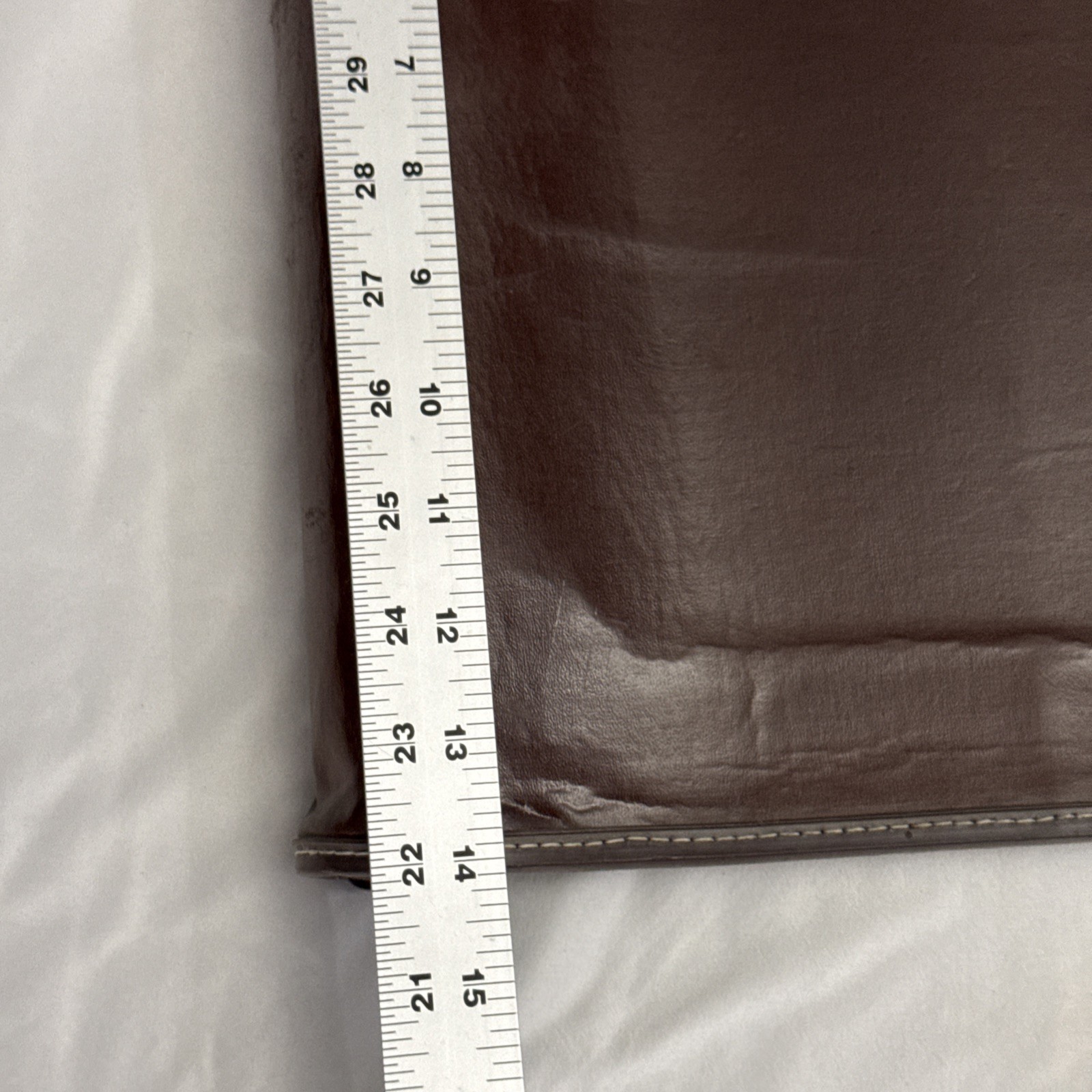 True Vintage Ringfolio National antique Leather secretary Business Binder USA