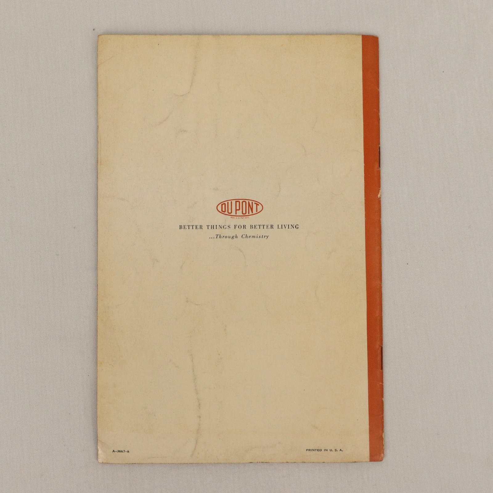 1940 DuPont Agricultural Booklet The Story of Phenothiazine Livestock
