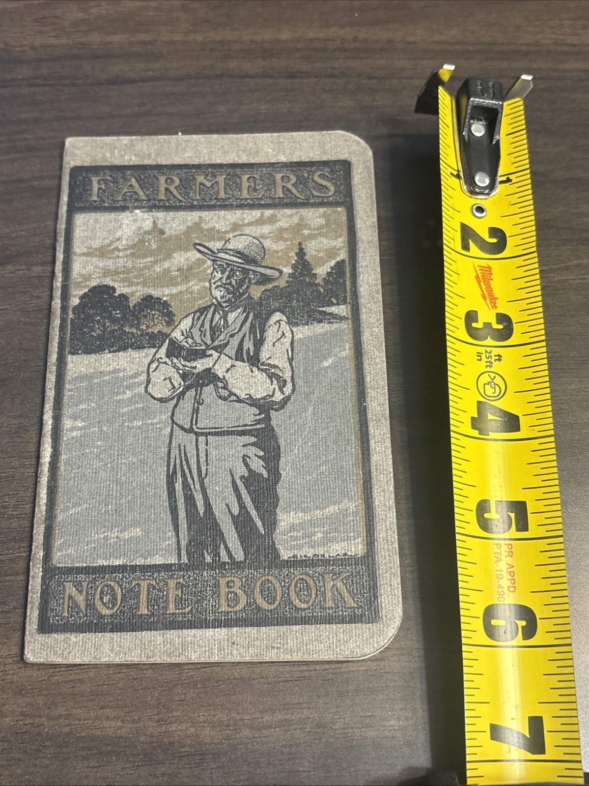 UNUSED Vintage 1908 Farmer’s Notebook – Farm Advertising