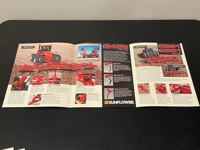 Sunflower Series 2000 Chisel Plow & 4200 Coulter Chisels Dealer&rsquo;s Brochure