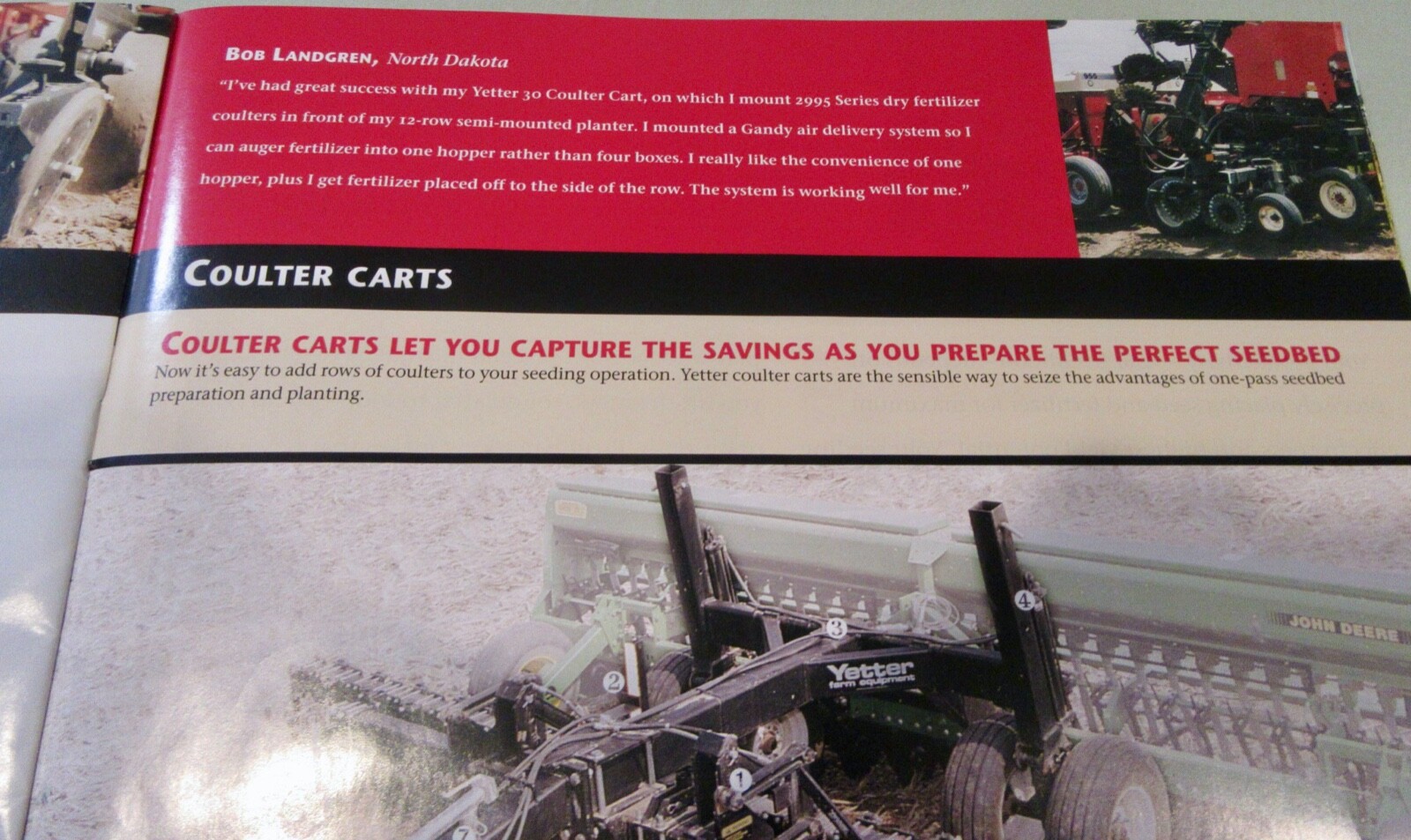 Yetter Manufacturing Co. Productivity Tools And How To Use Them Brochure (2004)