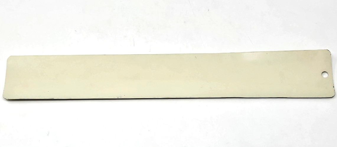 Sheboygan Produce Co. Eggs and Poultry Mishicot Sheboygan 1958 Wis. Metal Ruler