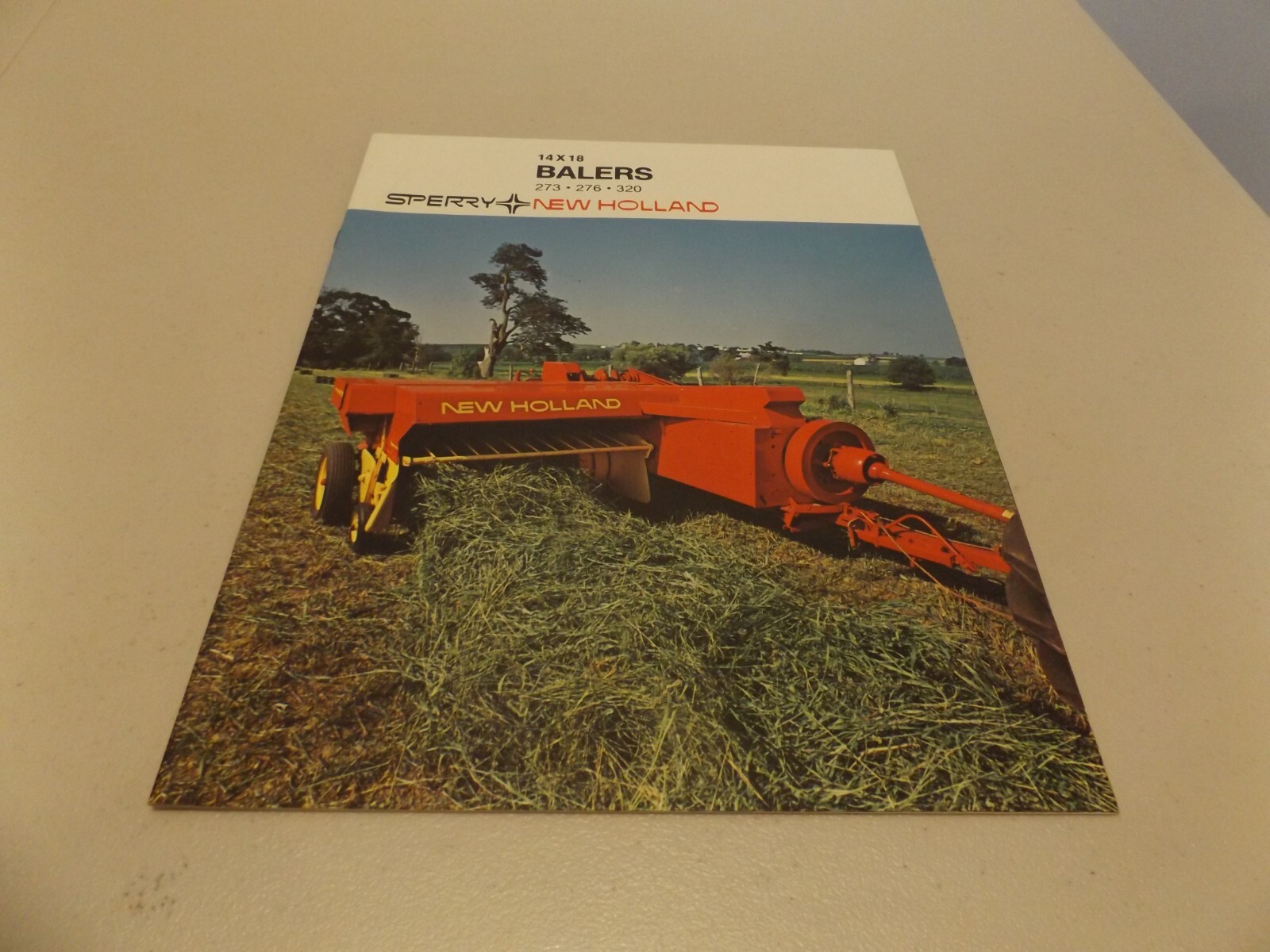 SPERRY RAND NH 14×18 BALERS 273 276 320 , LIT #31027338 3-76 L.V.O.