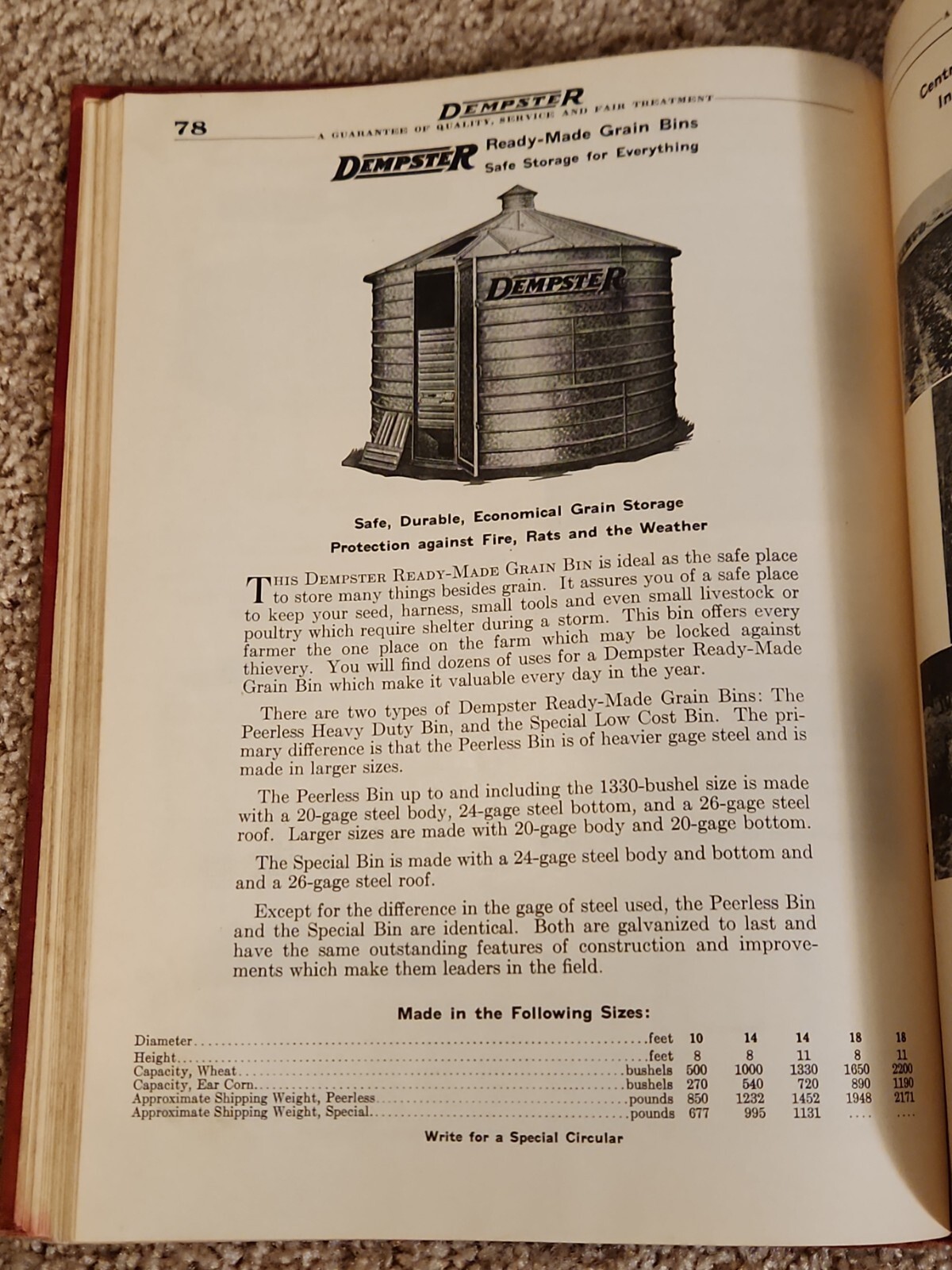 Dempster Mill Catalog 14 1938 Windmill Pump Tank Engines Beatrice NE
