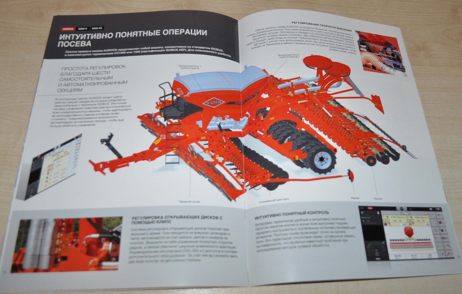 Kuhn Seeders for direct seeding Agricultural Machinery Brochure Prospekt