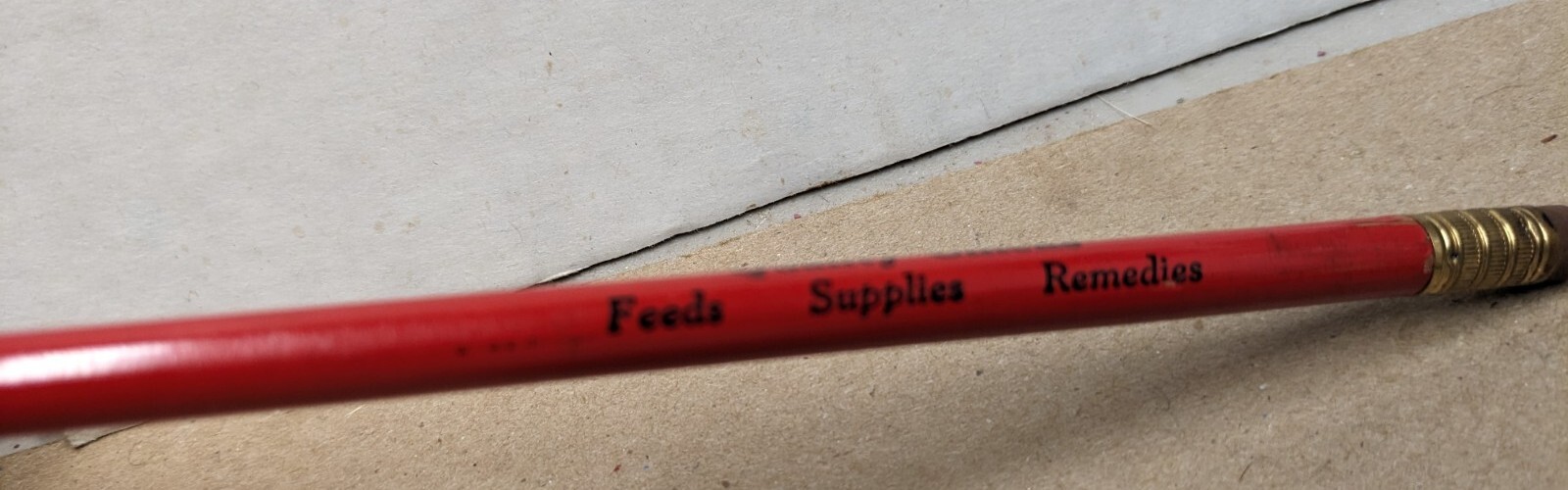 Vintage Leo&rsquo;s Hatchery Leo Eischeid, Prop. Elgin NE Pencil Quality Chicks Feeds