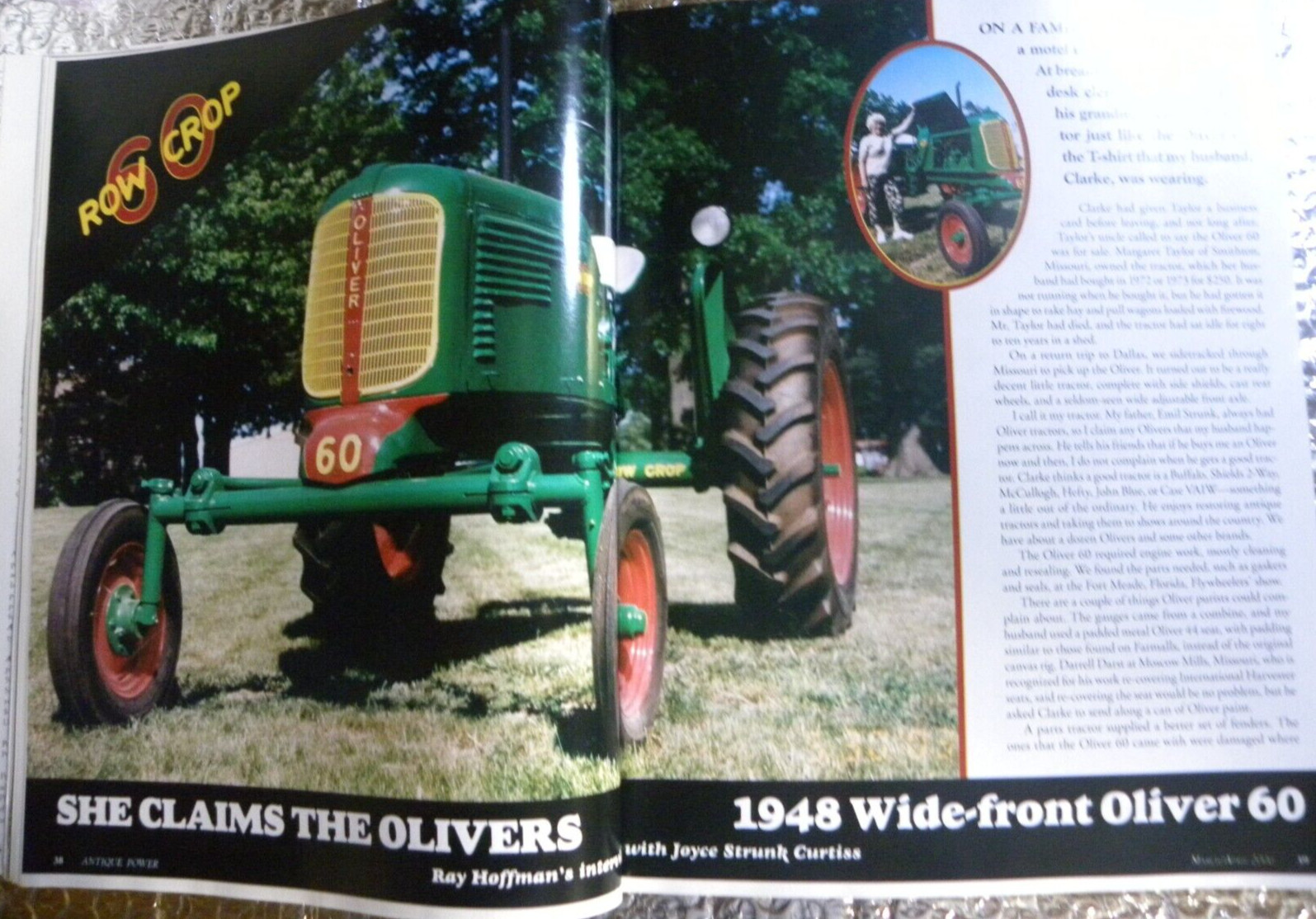 ANTIQUE POWER Magazine March April 2006 Building an Empire Tractor & WW1 Parts