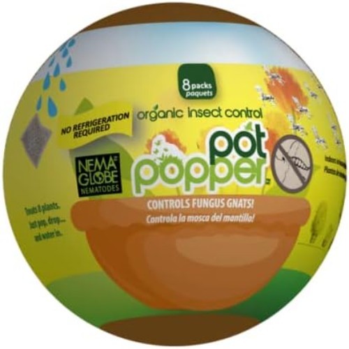 Eco-Friendly Pot Popper Nematodes for Reliable Indoor & Outdoor Pest Management