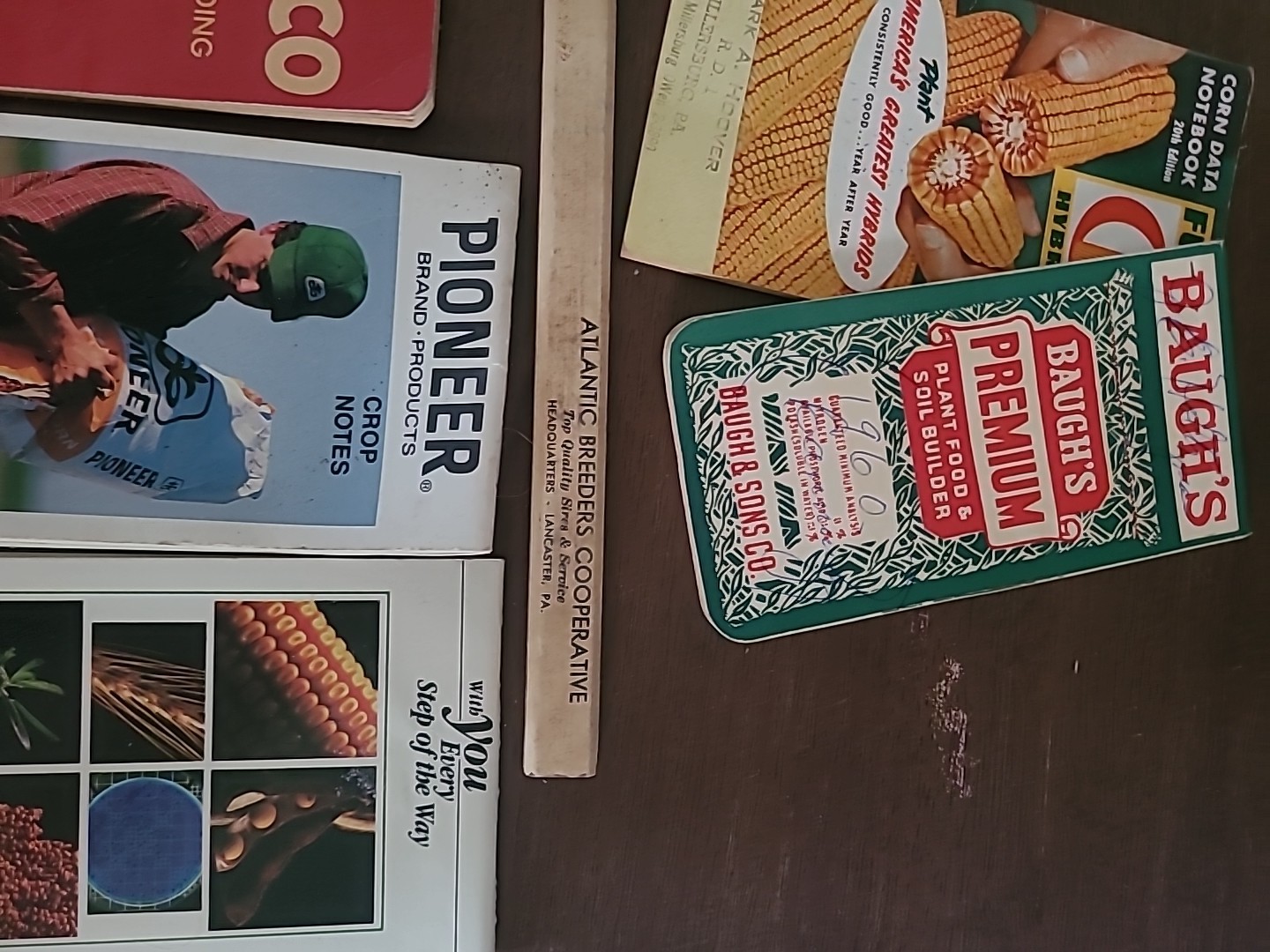 Vintage Agriculture Fertilizer Live-Stock Feeds Pocket Books 1930s-1940s Poster