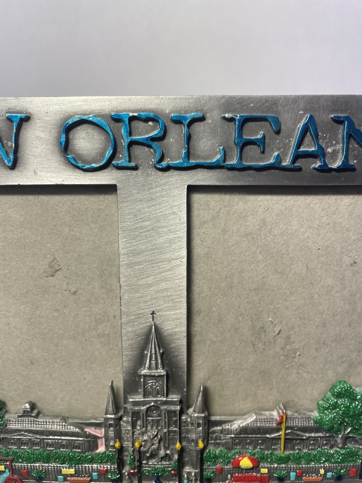 New Orleans, Souvenir Jackson Square Metal Picture Frame