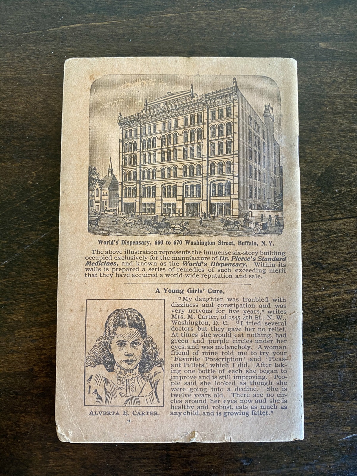 Vintage Pierce&rsquo;s Memorandum and Account Book for Farmers Mechanics 1902