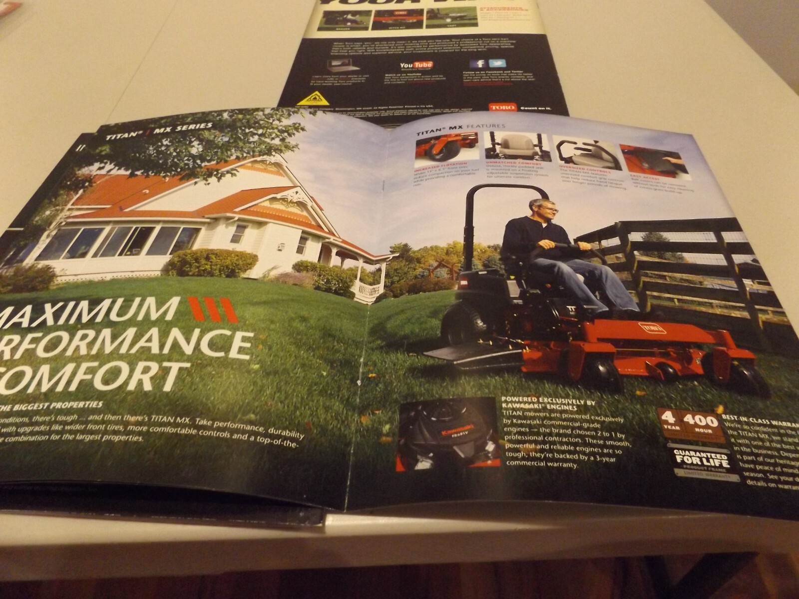 3-pc. TORO TITAN, TIMECUTTER ZERO-TURN MOWERS, LIT # 2013, 2014, 2014
