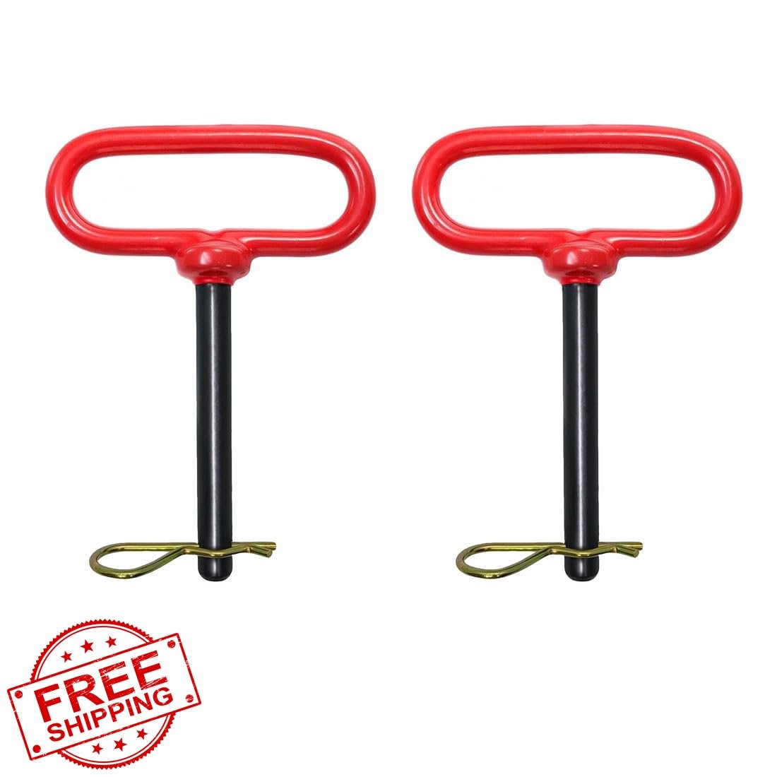 Witlans 1/2 Trailer Hitch Pin Red 1/2×4-1/2&Prime;