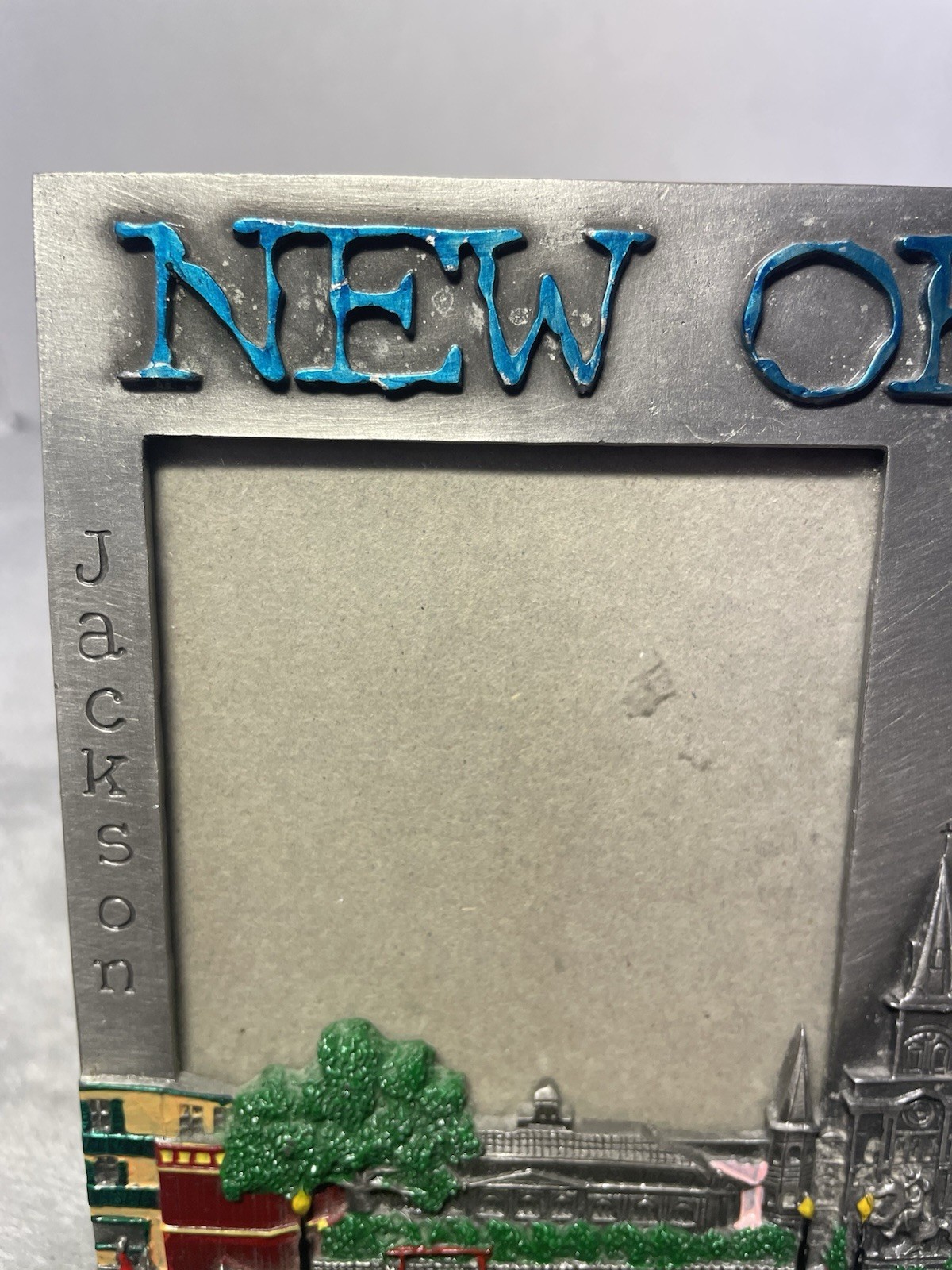 New Orleans, Souvenir Jackson Square Metal Picture Frame