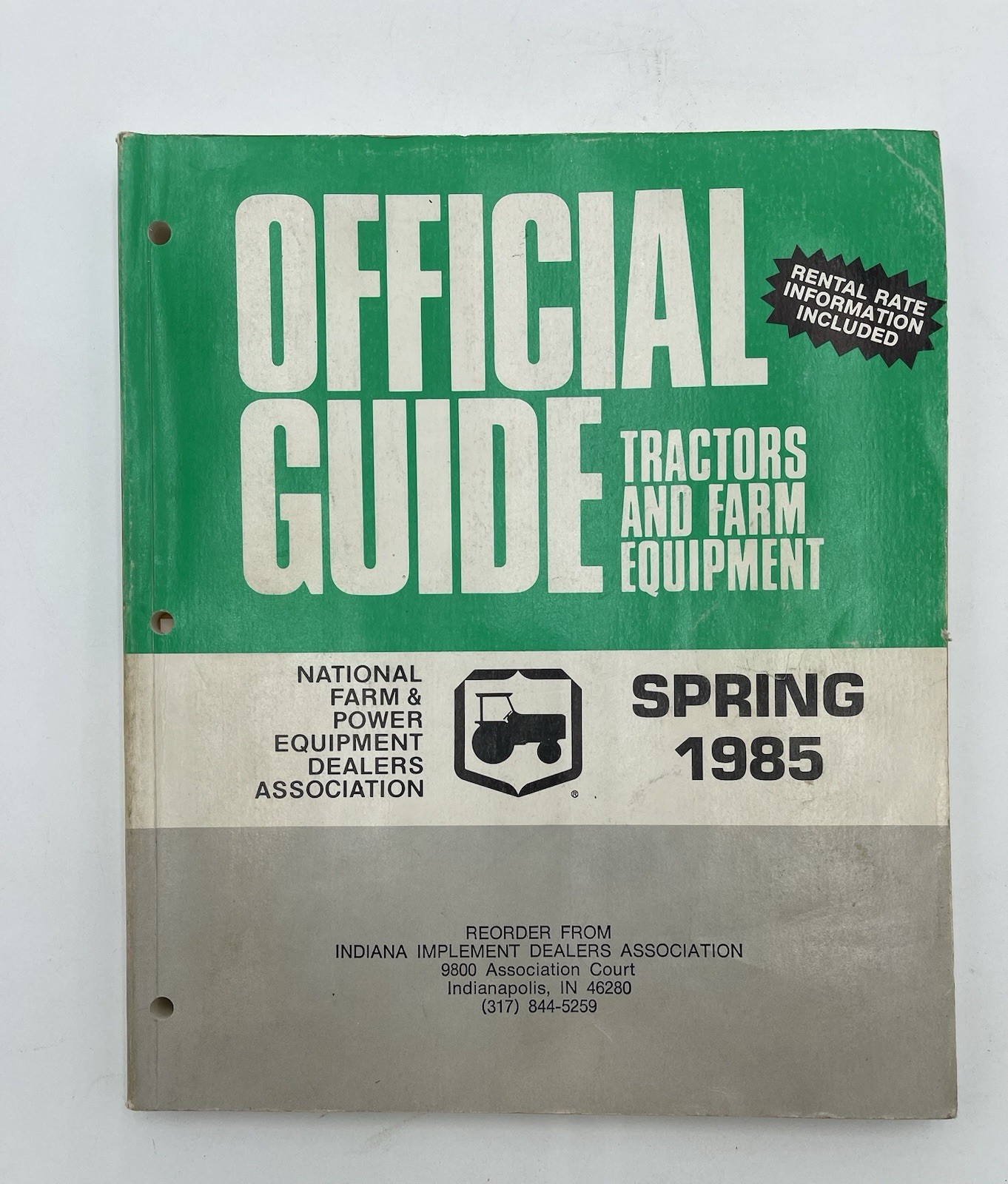 National Farm Dealers Official PriceGuide Tractors Farm Equipment Manuals