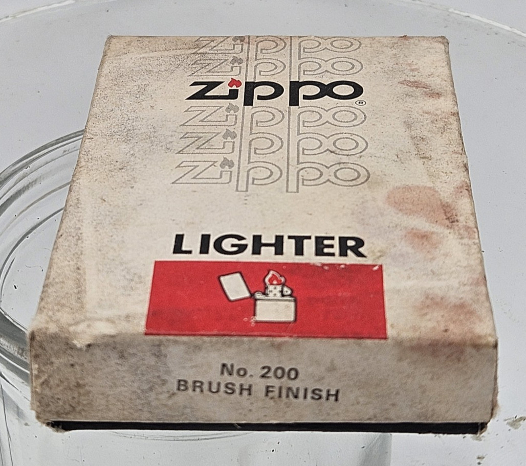 Vintage Hit & Miss engine advertising ZIPPO lighter in original box. NOS!