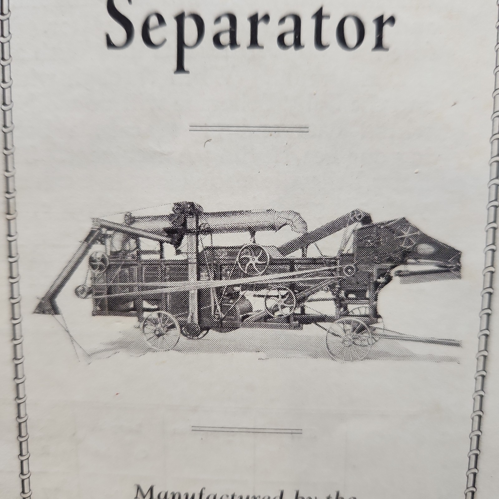 Baby BELLEVILLE THRESHING Brochure – HARRISON MACHINE WORKS – Farm Advertising