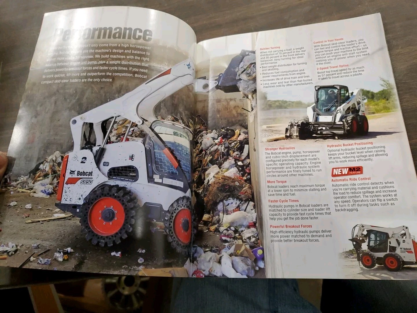Factory Dealership Specs Brochures Bobcat Skid Steer Loader S70 S100 S130 & More
