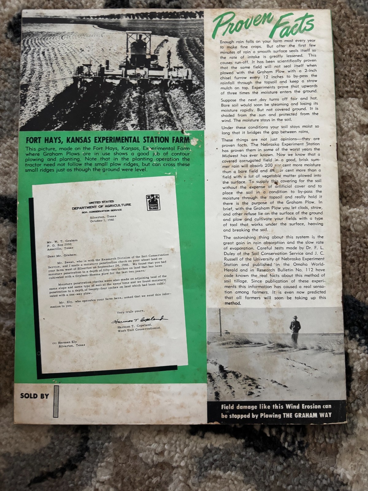 Graham Plow Buyers Guide For 1946 Brochure DCPA26