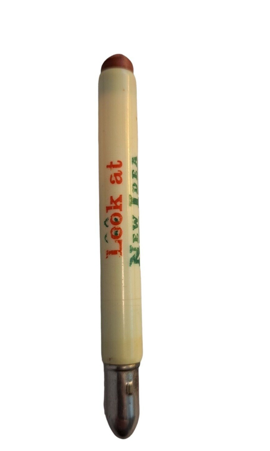 Look at New Idea before you buy! Farm Equipment Bullet Pencil Advertising VTG