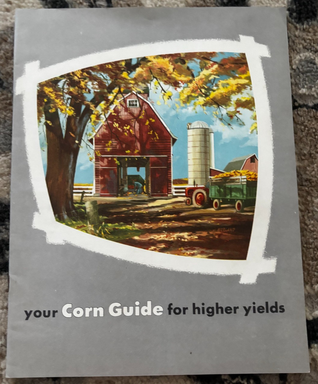 Pfister Hybrids Corn Guide For 1955 Brochure DCPA26