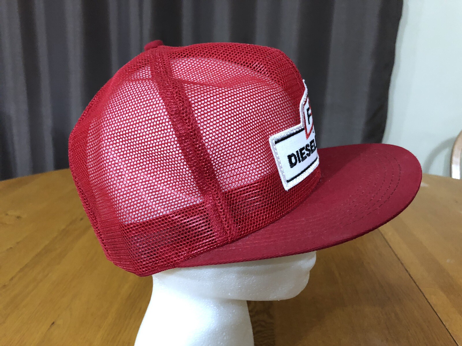 Vintage FS Dieselex 2-E Mesh Patch Trucker Hat Snapback Farming Gas & Oil