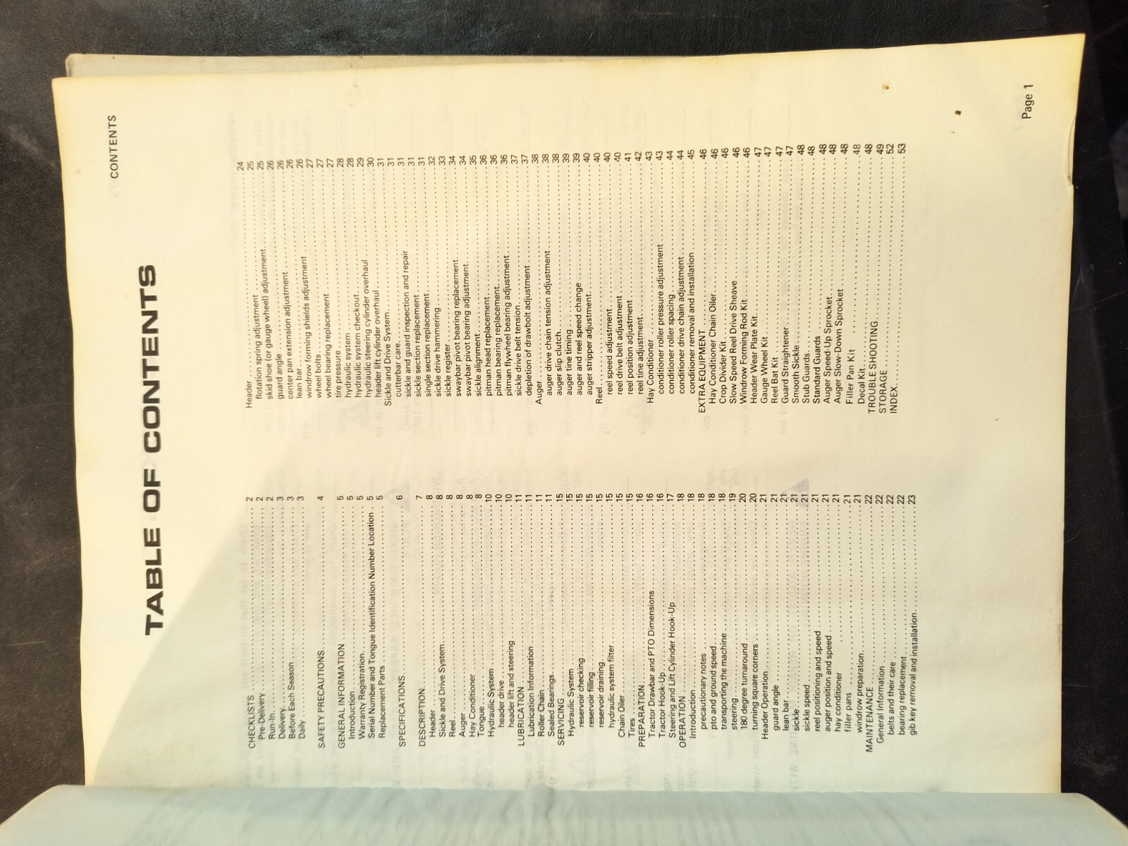 1970s Hesson 1014 Windrower Operators Manual Dealer Brochure