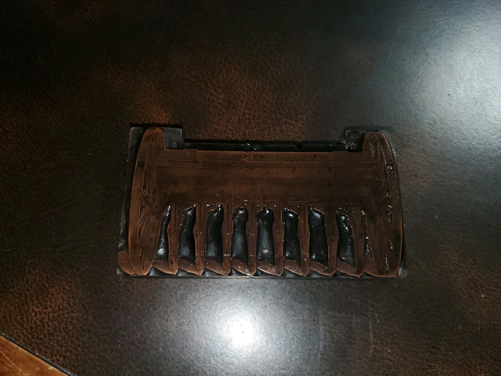 1880s Pennsylvanian Forced Fertilizer Farm Implements Lg Print Block 5×3