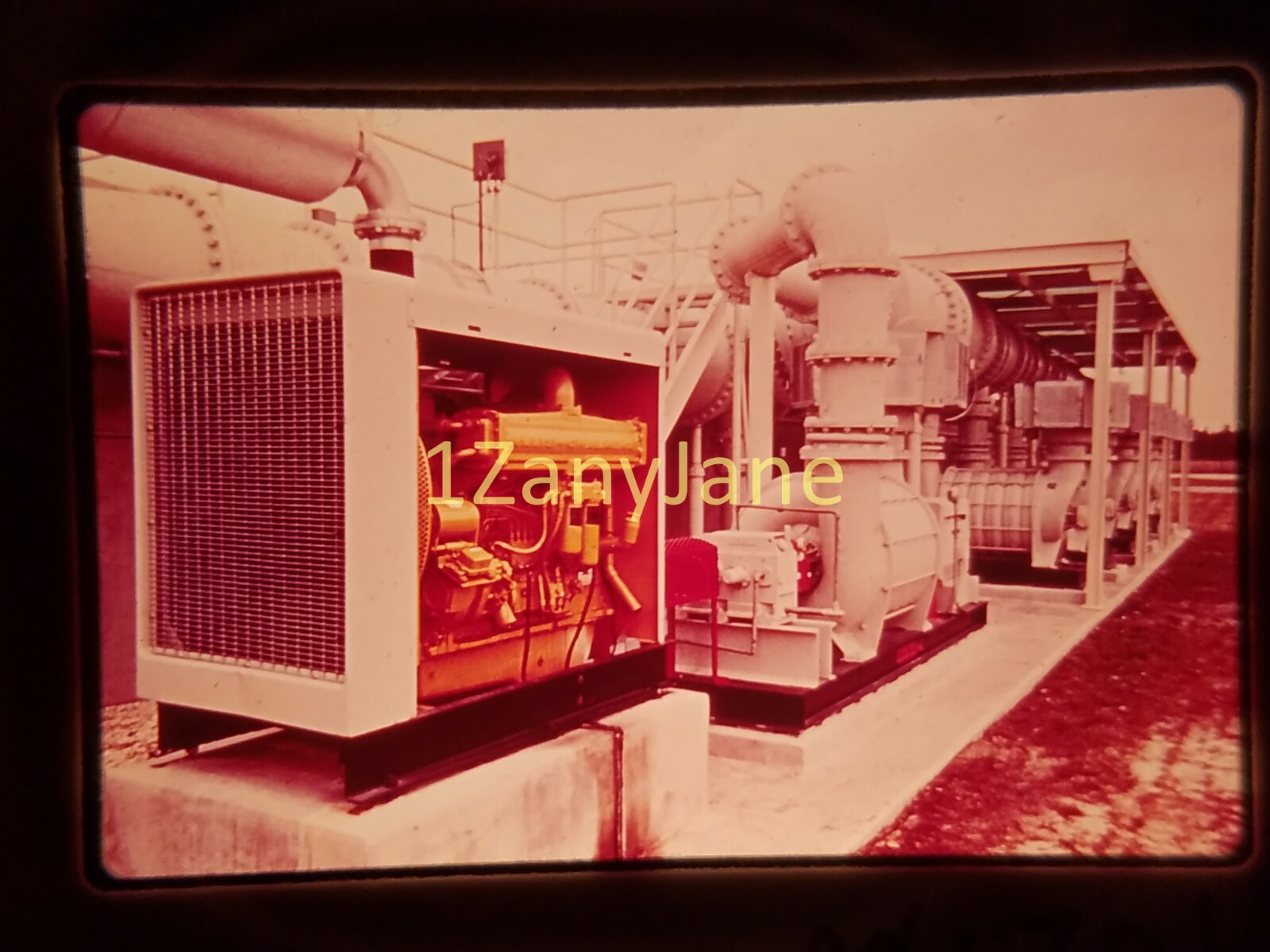 AC0701 35mm Slide of an Allis-Chalmers from MEDIA ARCHIVES OUTDOOR ENGINES