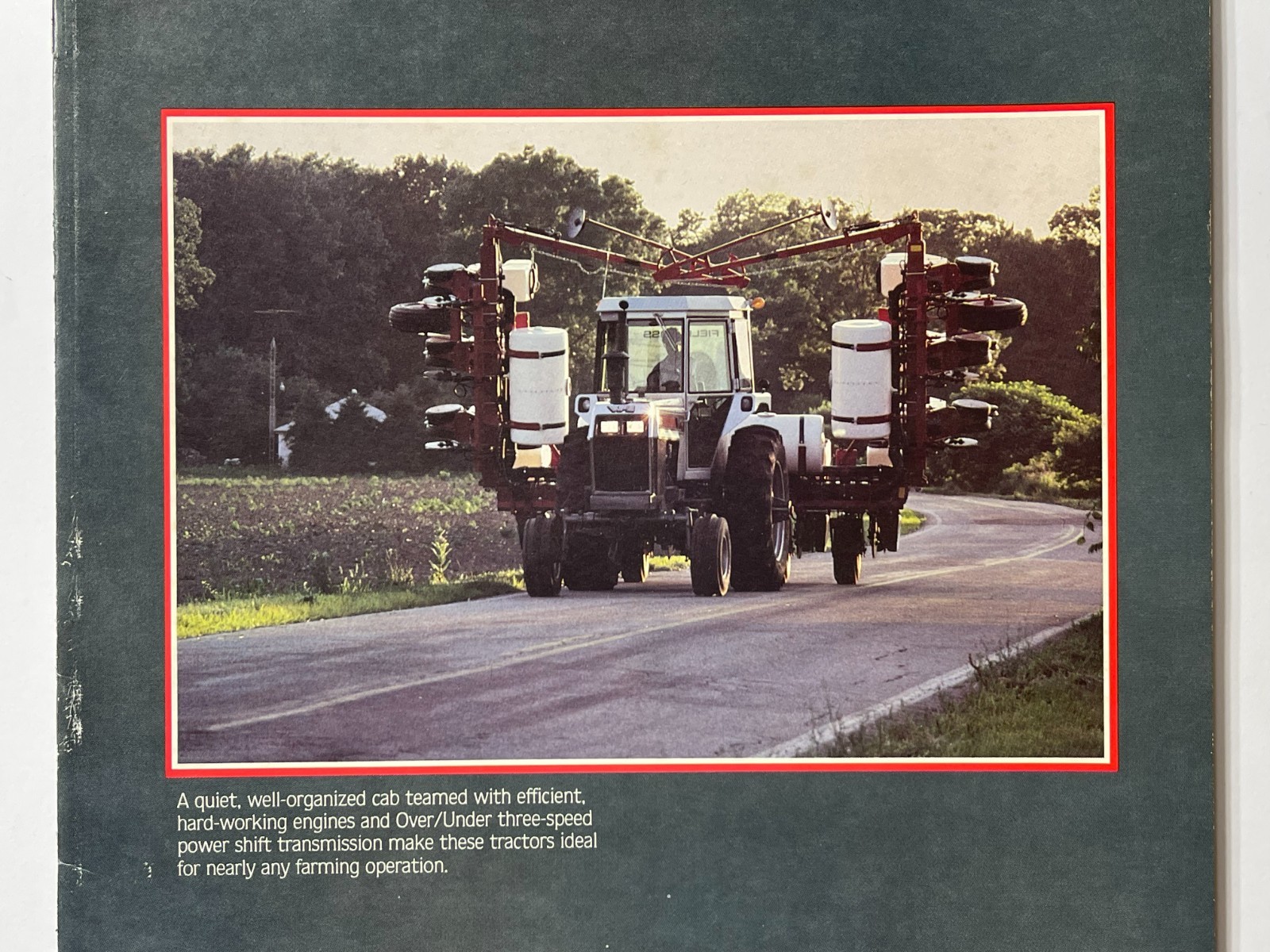 1982 White Field Boss 2-88 / 2-110 Tractor Sales Brochure *Showroom Sales Book*