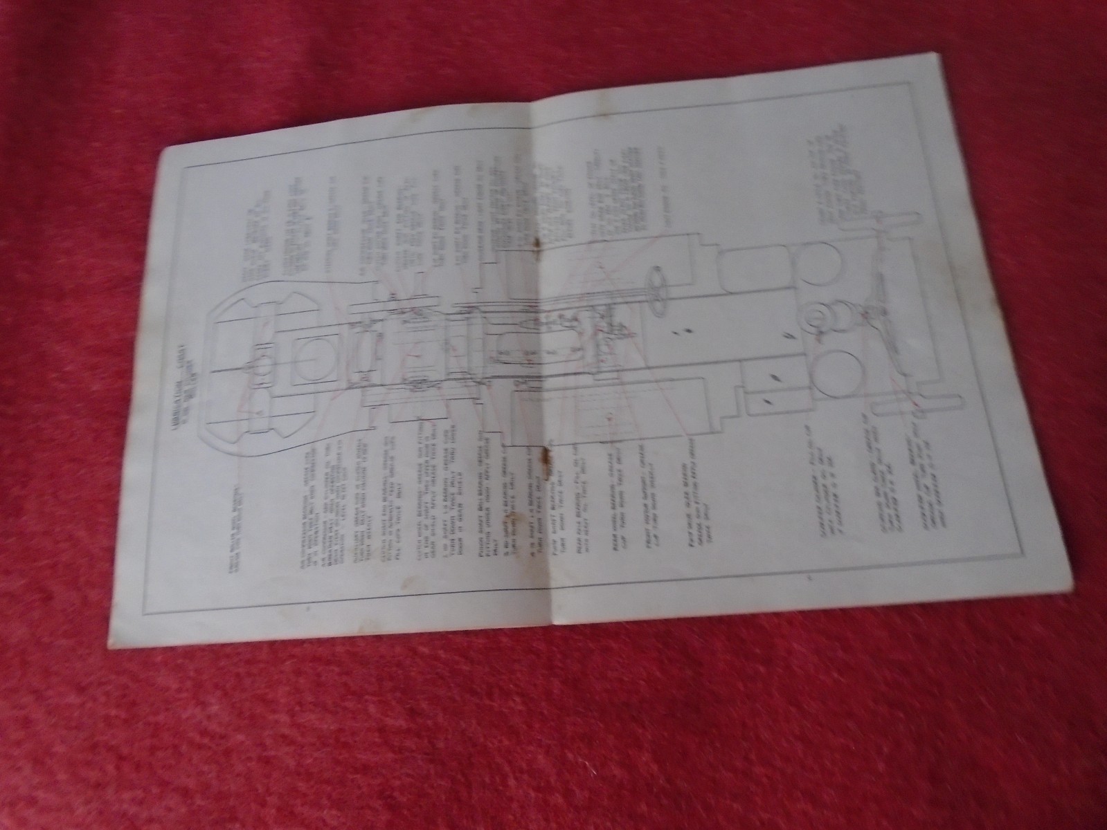 Scarce Vintage ca 1927 Austin Three Wheel Rollers Instruction Booklet