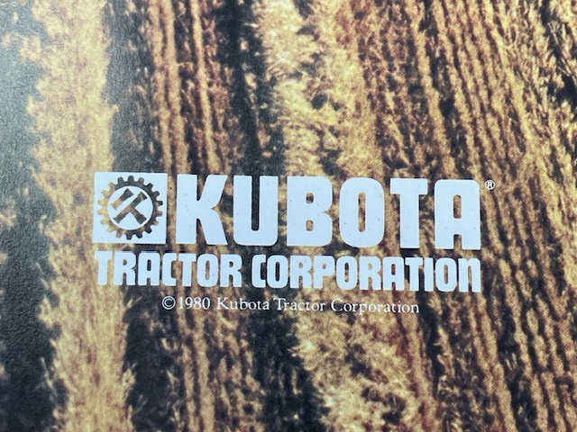 Kubota 1980 Buyers Guide