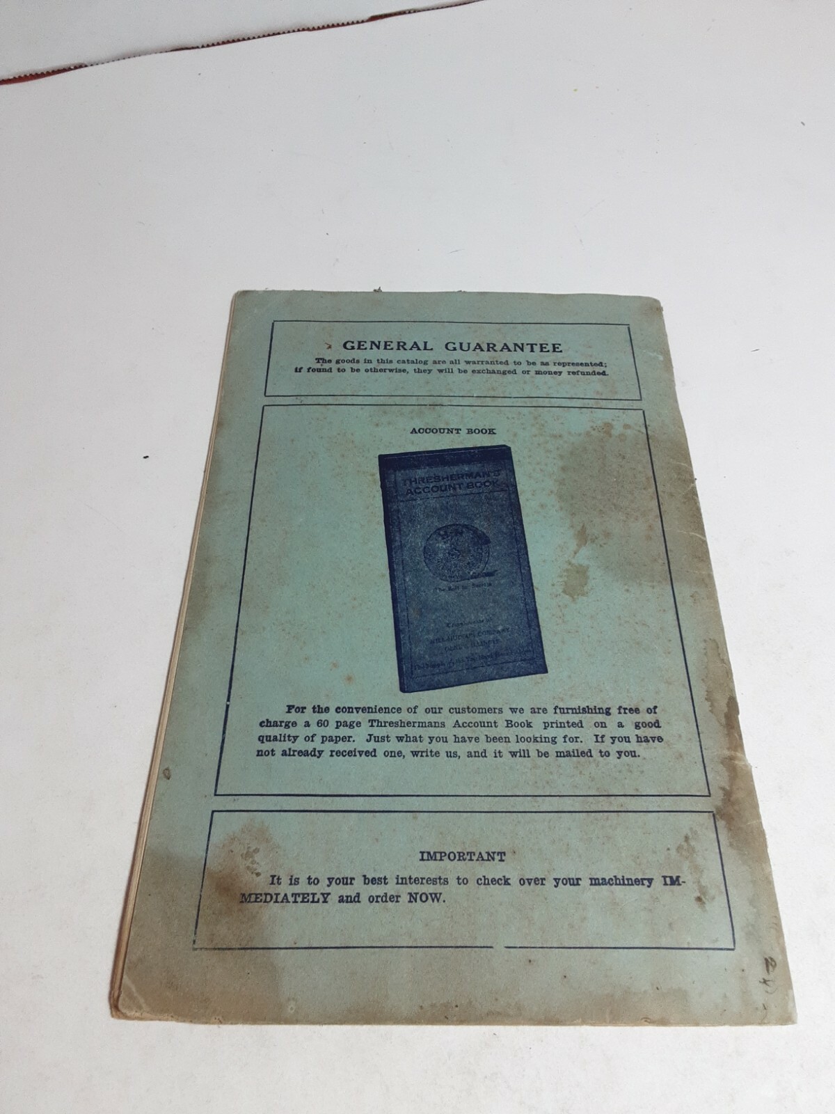 1937 Hudson – Hill & Co Thresher And Mill Supply Catalog