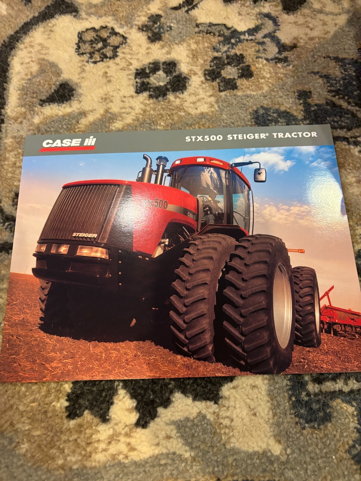Case International STX500 Steiger Tractor Brochure FCCA25